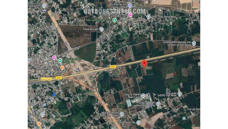 Giảm sốc 46 tỷ! 4.7Ha Đất SHR Sát sân bay Long Thành – Long An Đồng Nai SSS